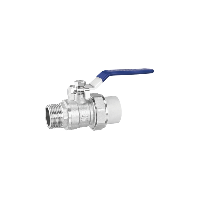  7131-A5(外丝) PP-R球阀(斜垫)