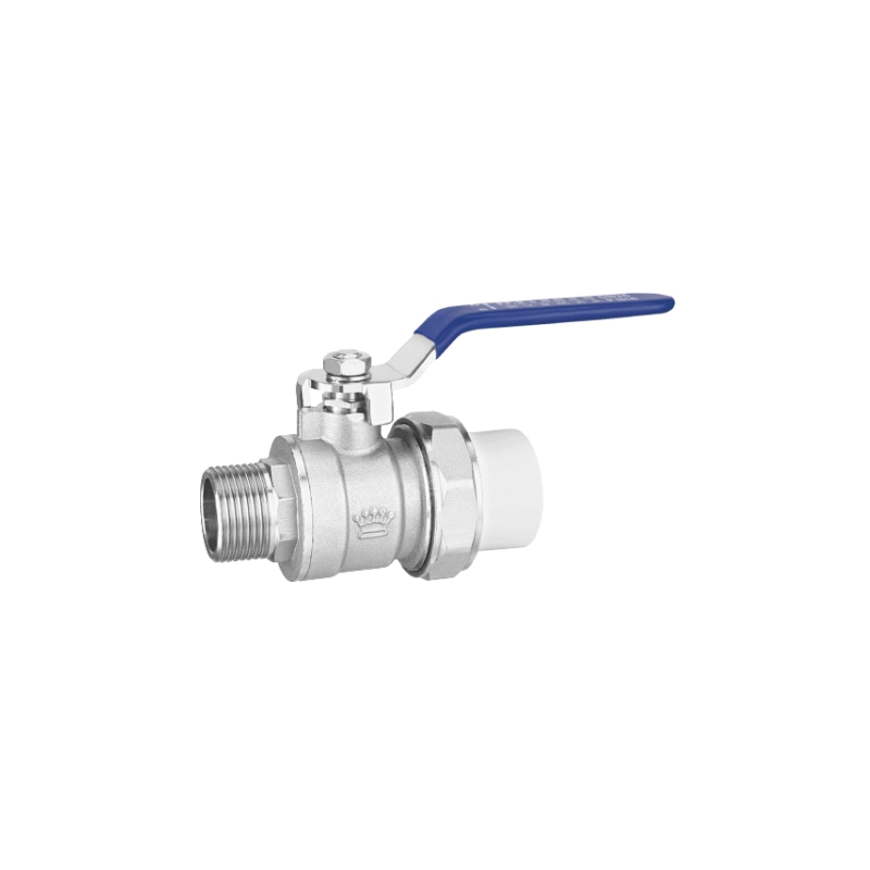 7131-A1(外丝) 特重PP-R球阀(斜垫) Q11F-16T