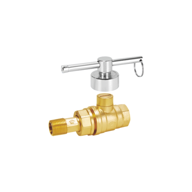 7054 锁式燃气表前阀