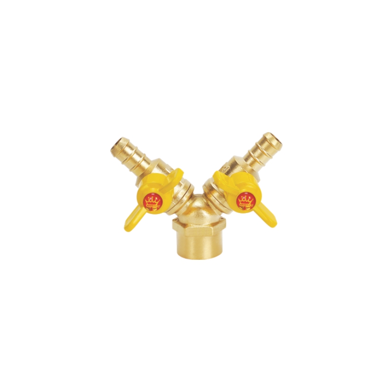 7049 双联内丝燃气阀