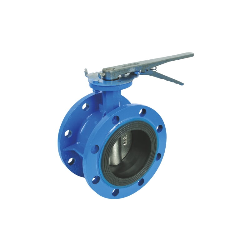 D41X-10/16 手柄对夹蝶阀